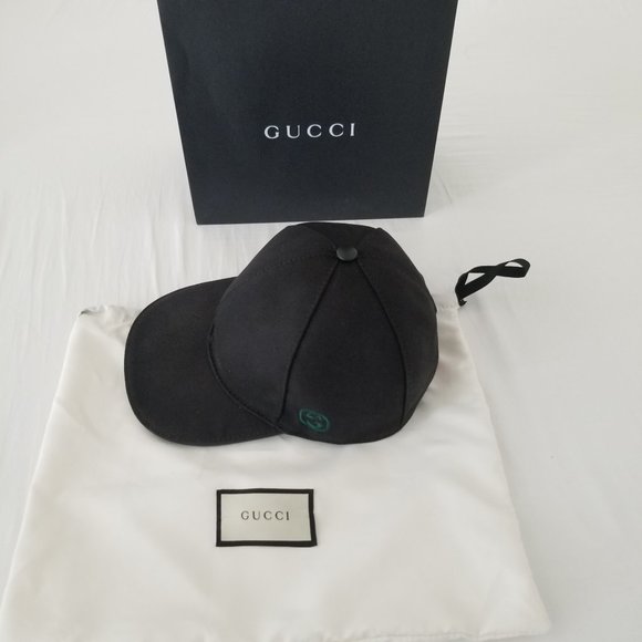 Gucci Black Unisex Baseball Cap - New main image 10